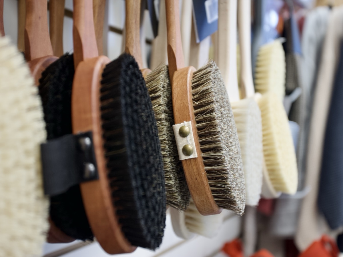 Sauna brushes at Finnport
